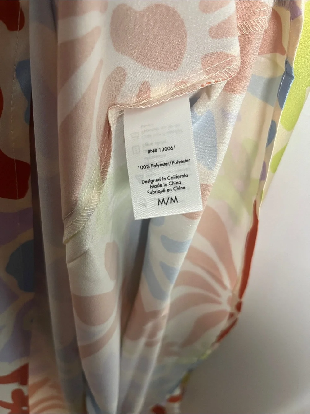 LSPACE TUSCANY FLORAL HALTER COVERUP MAXI DRESS TROPICAL SUMMER NWT SZ M - Picture 10 of 10